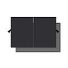 Car Magnetic Summer Sun Protection Insulating Privacy Curtain, Specification: Rear Window Square