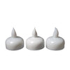 12 PCS  Waterproof Candles SPA Shower Water Decorative Candle Lights LED Floating Candles(Cool White Light)
