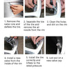20 PCS Motorcycle Tubeless Tire Valve Stainless Steel Straight Mouth(TR161)