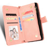 For Alcatel 1S 2021 / 3L 2021 Litchi Texture Zipper Leather Phone Case(Pink)