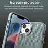 For iPhone 13 Carbon Fiber Series IMD Phone Case(Grey)