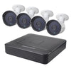720P 4CH IP Camera NVR Kit, Night Vision, Motion Detection