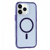 For iPhone 11 Pro Vacuum Airbag Y2 Series Transparent MagSafe Magnetic Phone Case(Purple)