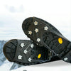 8 Teeth Ice Claw Outdoor Non-slip Shoes Covers for Ice Snow Ground, Size:L40-44(Black)