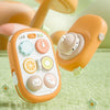 Children Educational Simulation Mobile Phone Toys Infant and Toddler Montessori Early Learning Fun Busy Balls(Phone Shape)