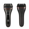 Electric Foot Grinder Digital Display Rechargeable Pedicure Peeling, Color: 10-piece Set Black