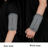 ZQK Sports Reflective Arm Bag Night Running Mobile Phone Arm Bag Is Suitable For Mobile Phones Under 6 Inches(Black)