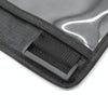 Car Seat Back Waterproof Transparent Tablet Storage Bag(Black)