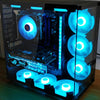 COOLMOON CM-JD1 Jade Ring RGB Case Cooler (Black)