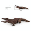 LX829 Simulation Crocodile Model PVC Wild Animal Static Decoration Toy