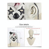 Halloween Festival Party Latex Devil Clown Frightened Mask Headgear, with Hair