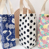 Canvas Thermos Cup Protective Cover Universal Water Bottle Tote Bag Water, Specification: Yellow Kitten