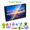 HD 10.1 inch Universal Car Android 8.1 Radio Receiver MP5 Player, Support FM & Bluetooth & TF Card & GPS