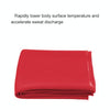 Outdoor Sports Portable Cold Feeling Prevent Heatstroke Ice Towel, Size: 30*80cm(Dark Red)