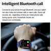ET580 2.04 inch AMOLED Screen Sports Smart Watch Support Bluetooth Call /  ECG Function(Black Leather Band)