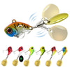 HENG JIA Distant Rotation Sequin VIB Fake Bait, Specification: 22g(6 Colors)