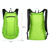 HAWEEL Portable Foldable Waterproof Backpack Folding Bag (Green)