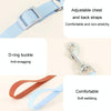 Blue Dog Harness & Leash Set - XL - Breathable Mesh - Adjustable