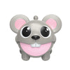 JJR/C V12 Mouse Shape Automatic Mode Bubble Machine, Version:Non-charging(Grey)