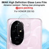 For Honor 200 2 PCS/Set IMAK HD Glass Rear Camera Lens Film