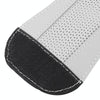 Universal Nonslip Breathable Genuine Leather Car Gear Shift Knob Cover(Grey)