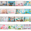 2.1m X 1.5m One Year Old Birthday Photography Background Party Decoration Hanging Cloth(579)