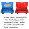 23pcs/set For Audi Terminal Remover Car Wiring Harness Plug Unlocker Pin Extractor(Blue)