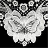 Gold Lace Butterfly Flower Embroidery Collar Flower Three-dimensional Hollow Fake Collar DIY Clothing Accessories, Size: 36 x 30cm