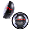 HONGPA Motorcycle Retro Headlights Modified Parts LED General Metal Headlights(Matte Black)