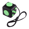 Fidget Cube Relieves Stress and Anxiety Attention Toy with Lanyard for Children and Adults, Random Color Delivery