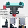 PROMEND Aluminum Alloy Cell Phone Holder Adjustable Angle Rotating Motorcycle Navigation Support, Style: SJJ-299B Handlebar Stand Silver