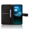 For Asus ROG Phone 8 Diamond Texture Leather Phone Case(Black)