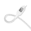 hoco U124 2.4A USB to 8 Pin Smart Power-off Data Cable, Length: 1.2m(Grey)