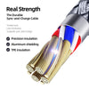 DUZZONA A7 2.4A USB to 8 Pin Charging Data Cable, Length:2m