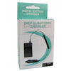 Digital Camera Battery Charger for Samsung SLB-10A, SLB-11A(Black)