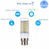 B22 5.5W 69 LEDs SMD 5730 LED Corn Light Bulb, AC 12-60V (Warm White)