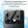 For Xiaomi Poco X6 5G imak High Definition Integrated Glass Lens Film