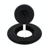 2 in 1 Silicone Desktop Wireless Charger Telescopic Stand For iPhone / Watch Wireless Charger (Black)