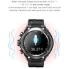T92 1.28 inch IPS Touch Screen 2 in 1 Bluetooth Headset Smart Watch, Support Heart Rate Monitoring/Bluetooth Music(Black)