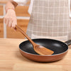 Non-Stick Pot Wood Shovel Teak Cooking Pot Shovel Tableware Curved Shovel