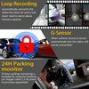 D906 3 inch Car Ultra HD Driving Recorder, Double Recording + GPS + WIFI + Gravity Parking Monitoring + Lane Deviation Warning