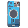 iPhone 15 Plus Back Cover with Camera Lens Cover, MagSafe, Black