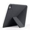 For iPad 10th Gen 10.9 2022 Fixed Buckle Magnetic Deformation Leather Tablet Case(Black)