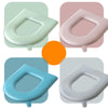 Household Thickened Waterproof Washable Toilet Seat, Color: Green