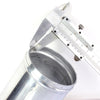 Aluminum Intake Turbo Intercooler Pipe Extensor Hose Adapter Car Air Intake Joiner Pipe Connector, Outer Diameter: 63mm