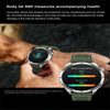 ET485 1.43 inch Color Screen Smart Watch Nylon Strap, Support Bluetooth Call / ECG(Black)