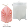 Scallop DIY Scented Candle Silicone Mold, Specification: LZ-48