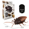 Tricky Funny Toy Infrared Remote Control Scary Creepy Cockroach, Size: 7.5*14cm