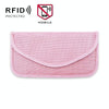 Pink RFID Signal Blocking Bag for 6.5" Phones - Faraday Pouch