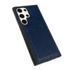 For Samsung Galaxy S25 5G Cowhide Texture Back Cover Phone Case(Royal Blue)